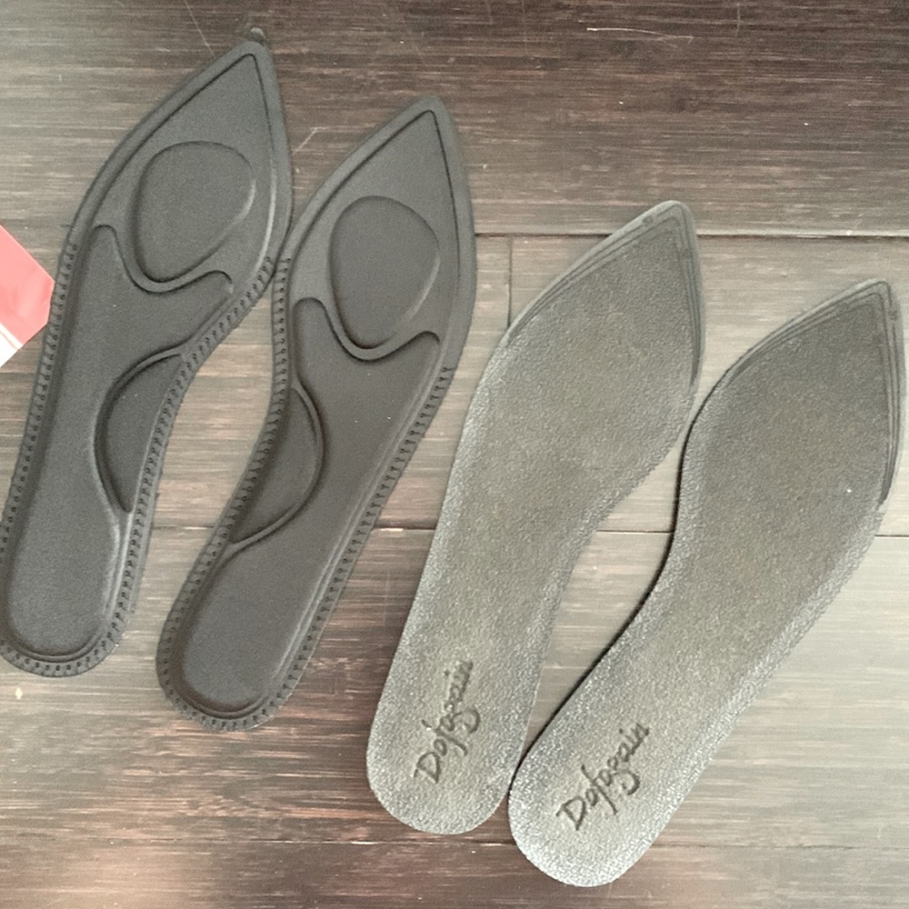 NWT two pairs of Shoes/Heels Insoles - size 35-37